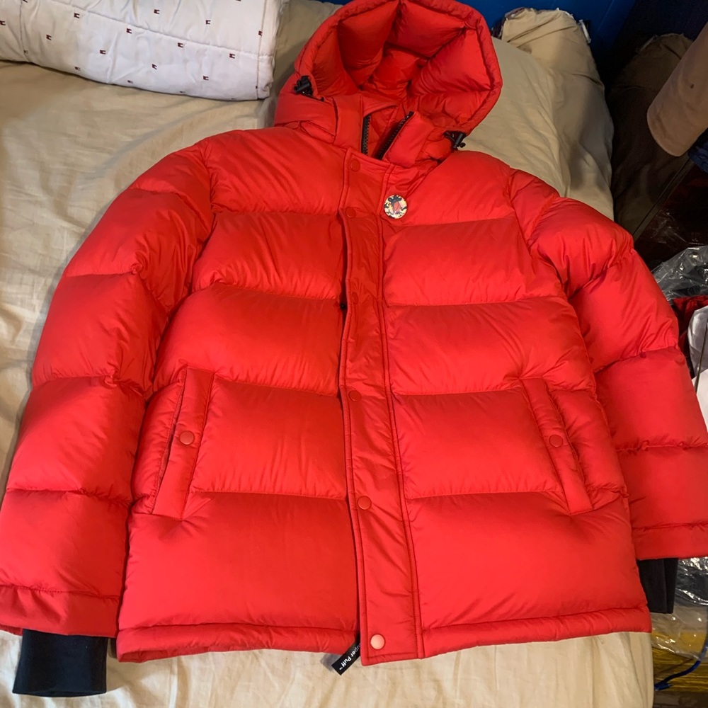 Men's goose-down puffer jacket